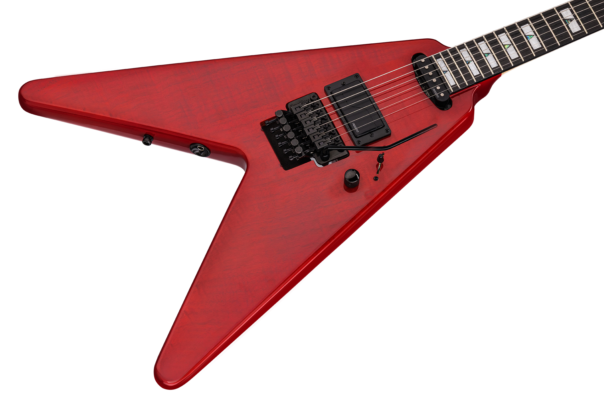 Shark Series WH-1- Majesty Red Blackburst Transparent High Polish 
